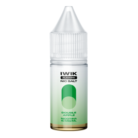 IWIK LIQUIDO PRONTO DOUBLE APPLE NIC SALT 10 MG