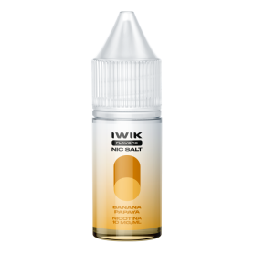 IWIK LIQUIDO PRONTO BANANA PAPAYA NIC SALT 10 MG