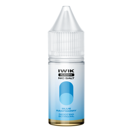 LIQUIDO PRONTO IWIK BLUE RASPBERRY NIC SALT 20 MG