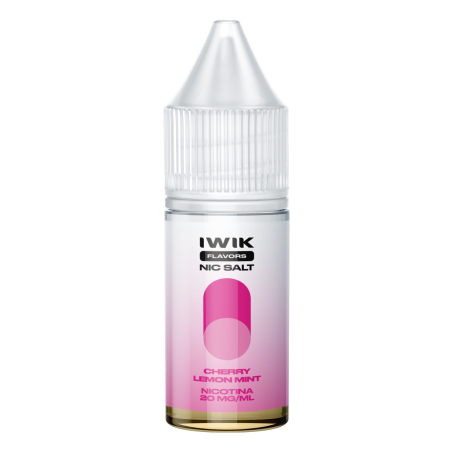 LIQUIDO PRONTO IWIK CHERRY LEMON MINT NIC SALT 20 MG