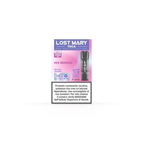 LOST MARY TOCA AIR POD MIX BERRIES 20 MG 2 ML 2 PCS