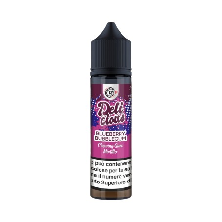 DYPSTORE SHOT 20 DELICIOUS BLUEBERRY BUBBLE GUM ICE IN CHUBBY DA 60 ML