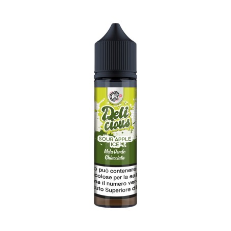 DYPSTORE SHOT 20 DELICIOUS SOUR APPLE ICE IN CHUBBY DA 60 ML