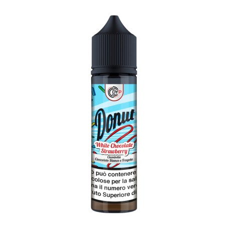 DYPSTORE SHOT 20 DONUT WHITE CHOCOLATE STRAWBERRY CHUBBY DA 60 ML