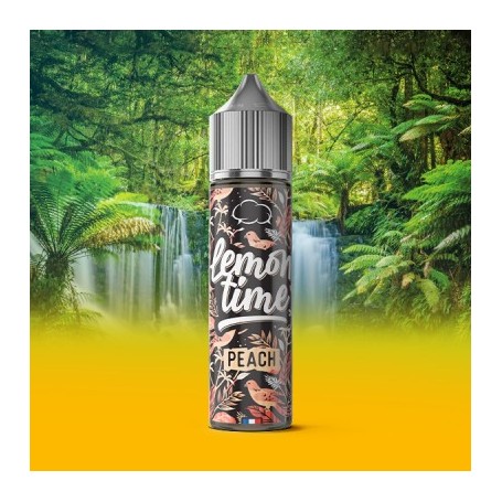 ELIQUID FRANCE 10 + 50 SHOT LEMON TIME PEACH 10/60 ML
