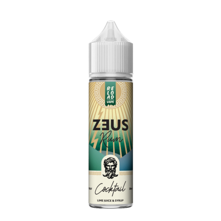 RELOAD VAPE SHOT 20 ML ZEUS RUM LIME JUICE & SYRUP 20 ML IN CHUBBY 60