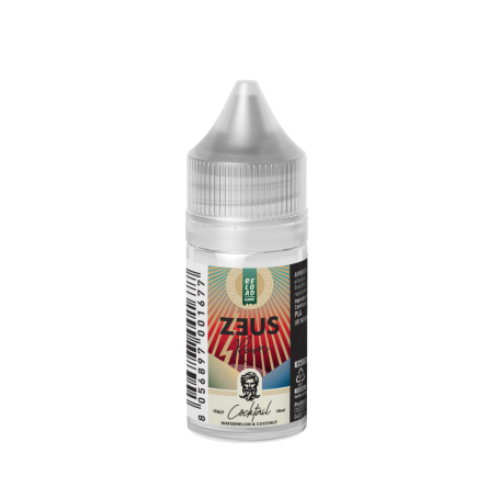 RELOAD VAPE MINI SHOT 10 + 10 ZEUS RUM WATERMELON & COCONUT MINI SHOT 10 ML IN CHUBBY 30