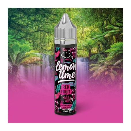 ELIQUID FRANCE 10 + 50 SHOT LEMON TIME RED FRUIT 10/60 ML