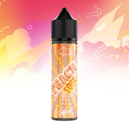 ELIQUID FRANCE 10 + 50 SHOT PEACH SOUR 10/60 ML