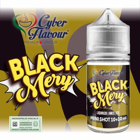 ° CYBERFLAVOUR BLACK MERY MIX&VAPE 10 ML IN CHUBBY 30 ML