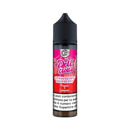 DYPSTORE SHOT 20 DELICIOUS STRAWBERRY RASPBERRY IN CHUBBY DA 60 ML