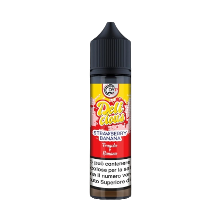 DYPSTORE SHOT 20 DELICIOUS STRAWBERRY BANANA IN CHUBBY DA 60 ML
