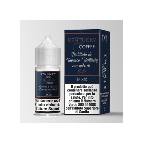 * TNT VAPE KENTUCKY COFFEE 0 MG MIX&VAPE 10 ML IN CHUBBY 30