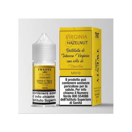 * TNT VAPE VIRGINIA HAZELNUT 0 MG MIX&VAPE 10 ML IN CHUBBY 30