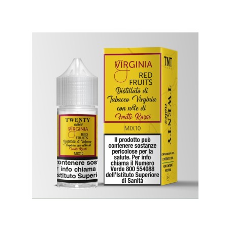 * TNT VAPE VIRGINIA RED FRUITS 0 MG MIX&VAPE 10 ML IN CHUBBY 30