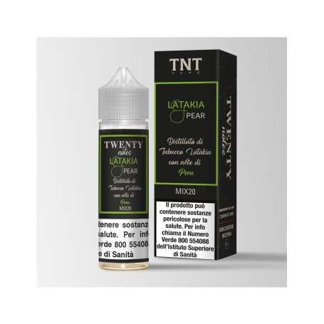 _TNT VAPE LATAKIA PEAR 0 MG MIX&VAPE 20 ML IN CHUBBY 60