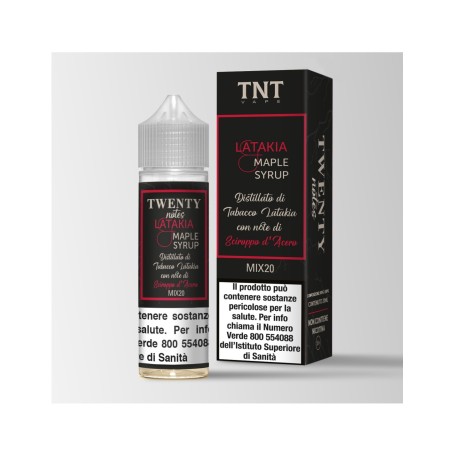_TNT VAPE LATAKIA MAPLE SYRUP 0 MG MIX&VAPE 20 ML IN CHUBBY 60