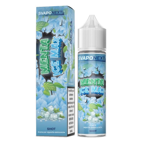 ° SVAPONEXT MENTA ICE MAX 0 MG MIX&VAPE 20 ML IN CHUBBY 60