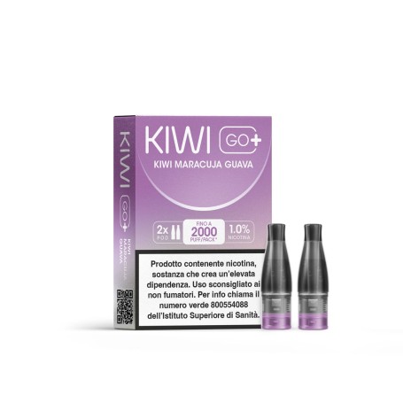 KIWI GO PLUS POD- KIWI MARACUJA GUAVA 10 MG/ML - KIWI VAPOR - TPD IT