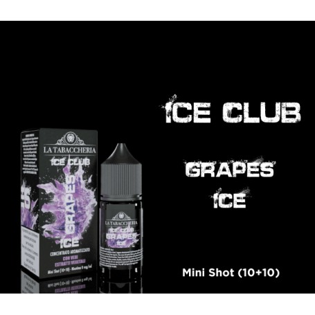 10 + 10 LA TABACCHERIA ICE CLUB GRAPES ICE