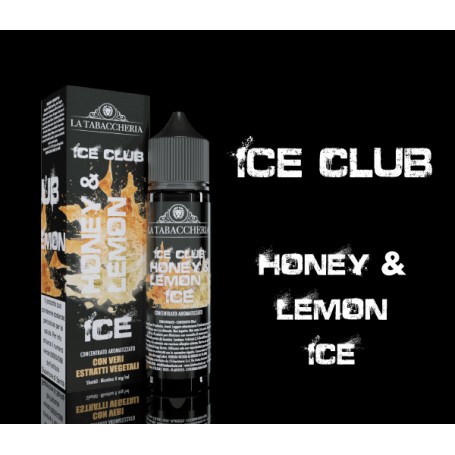 .LA TABACCHERIA. ICE CLUB HONEY & LEMON ICE SHOT 20 ML CHUBBY 60