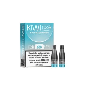 0 MG KIWI GO + PLUS BLUE RAZZ LEMONADE 0 MG 2 ML 2 PCS