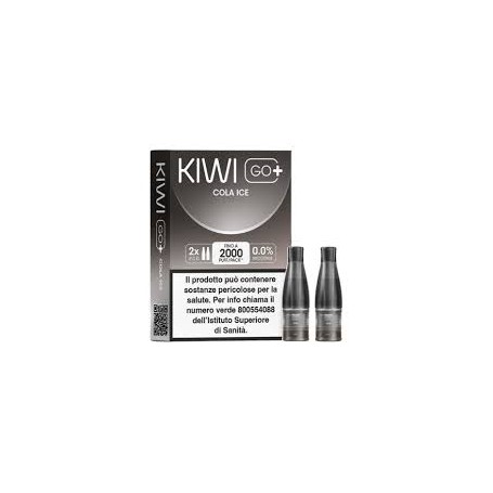 0 MG KIWI GO + PLUS COLA ICE 0 MG 2 ML 2 PCS