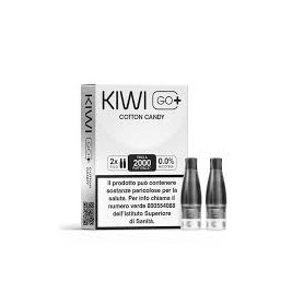 0 MG KIWI GO + PLUS COTTON CANDY 0 MG 2 ML 2 PCS