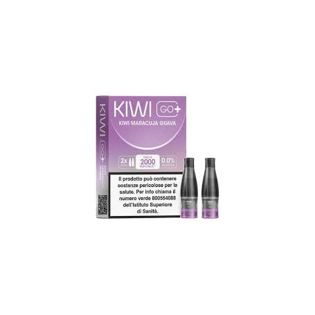 0 MG KIWI GO + PLUS KIWI MARACUJA GUAVA 0 MG 2 ML 2 PCS