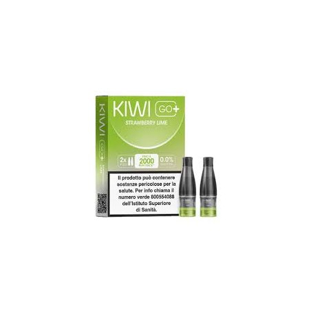 0 MG KIWI GO + PLUS STRAWBERRY LIME 0 MG 2 ML 2 PCS