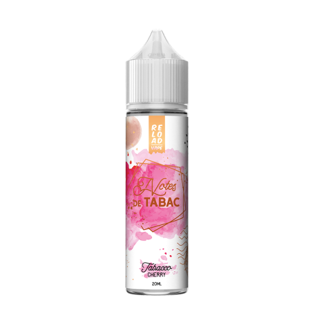 RELOAD VAPE SHOT 20 ML TABACCO CHERRY 20 ML IN CHUBBY 60