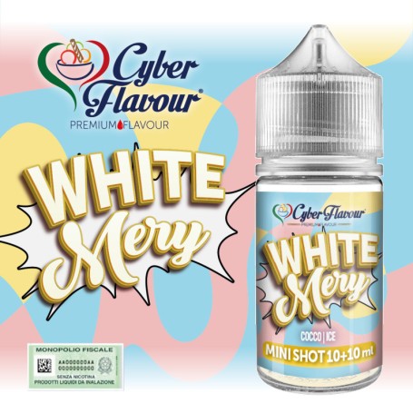° CYBERFLAVOUR WHITE MERY MIX&VAPE 10 ML IN CHUBBY 30 ML