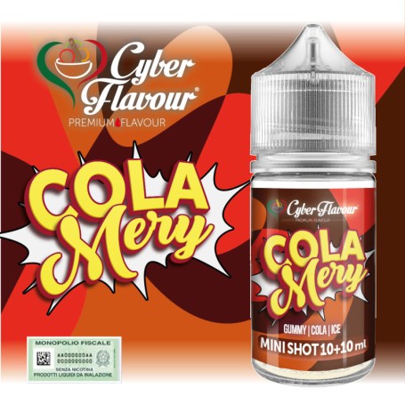 ° CYBERFLAVOUR COLA MERY MIX&VAPE 10 ML IN CHUBBY 30 ML