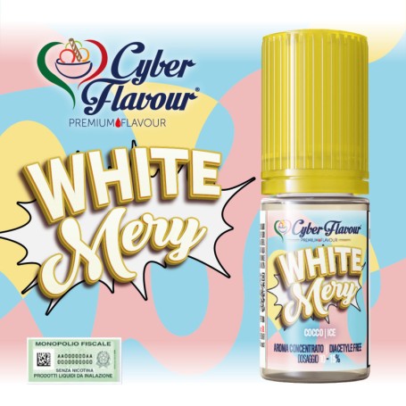 * AROMA CYBER FLAVOUR WHITE MERY 10 ML