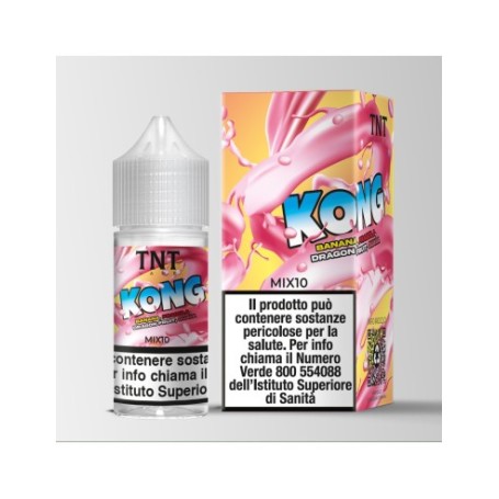 * TNT VAPE KONG 0 MG MIX&VAPE 10 ML IN CHUBBY 30