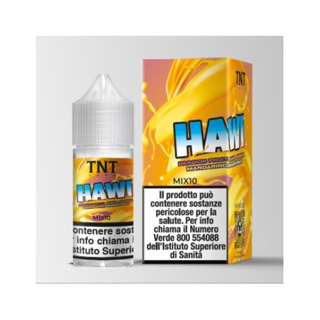* TNT VAPE HAWI 0 MG MIX&VAPE 10 ML IN CHUBBY 30