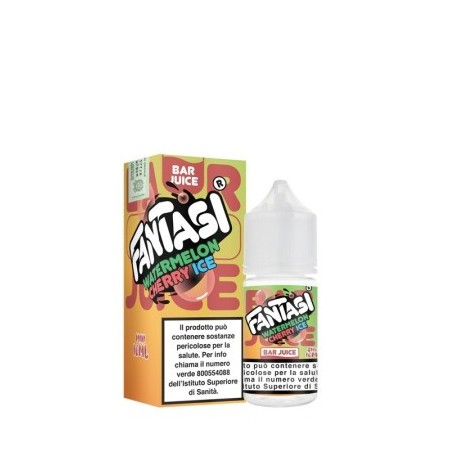 FANTASI WATERMELON CHERRY ICE 10 + 10 MINI SHOT 10 ML IN CHUBBY 30