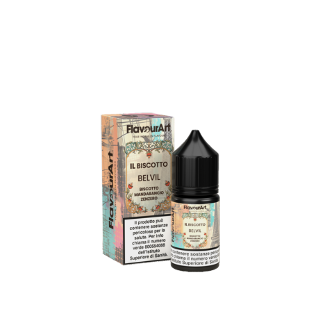 MINI SHOT FLAVOURART 10 + 10 BELVIL IL BISCOTTO
