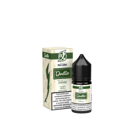 MINI SHOT FLAVOURART 10 + 10 DUETTO TABAC HV DUETTO