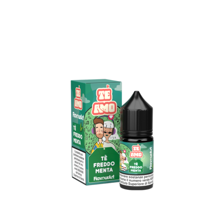 MINI SHOT FLAVOURART 10 + 10 TE' FREDDO MENTA TE AMO