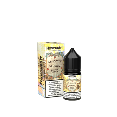 MINI SHOT FLAVOURART 10 + 10 VERSAIL IL BISCOTTO