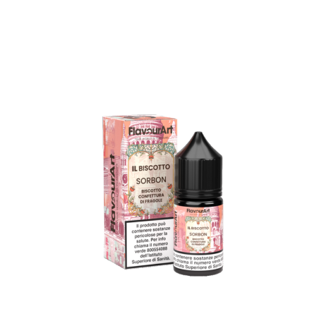 MINI SHOT FLAVOURART 10 + 10 SORBON IL BISCOTTO