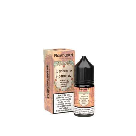 MINI SHOT FLAVOURART 10 + 10 NOTREDAM IL BISCOTTO