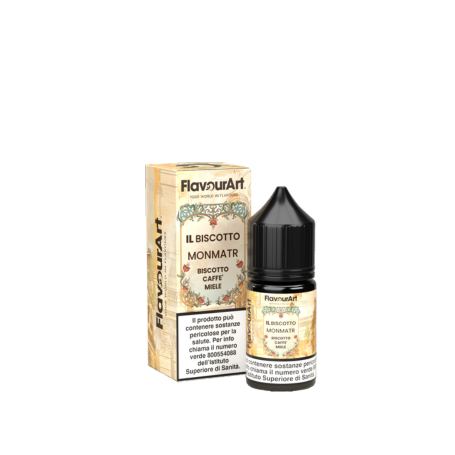 MINI SHOT FLAVOURART 10 + 10 MONMATR IL BISCOTTO