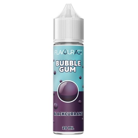 FLAVOURAGE BUBBLE GUM BLACKCURRANT MIX&VAPE 20 ML IN CHUBBY 60