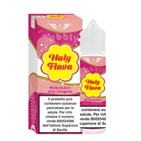 SHOT 20 + 40 HOLY VAPE MILKSHAKE ALLA FRAGOLA