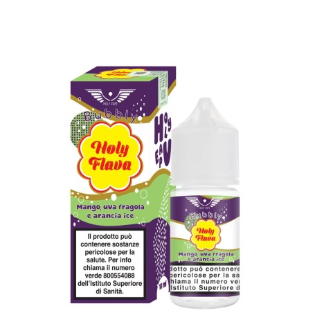 MINI SHOT 10 + 20 HOLY VAPE MANGO UVA FRAGOLA E ARANCIA ICE