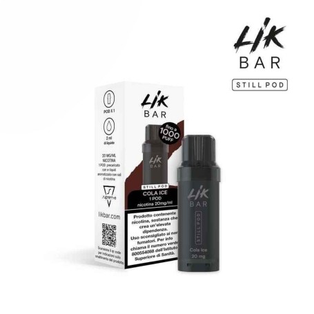 LIK BAR 1PZ STILL POD COLA ICE 0 0MG