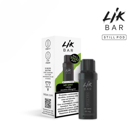 LIK BAR 1PZ STILL POD MR MINT 0 0MG