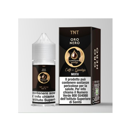 * TNT VAPE CAPPUCCINO GIANDUJA 0 MG MIX&VAPE 10 ML IN CHUBBY 30